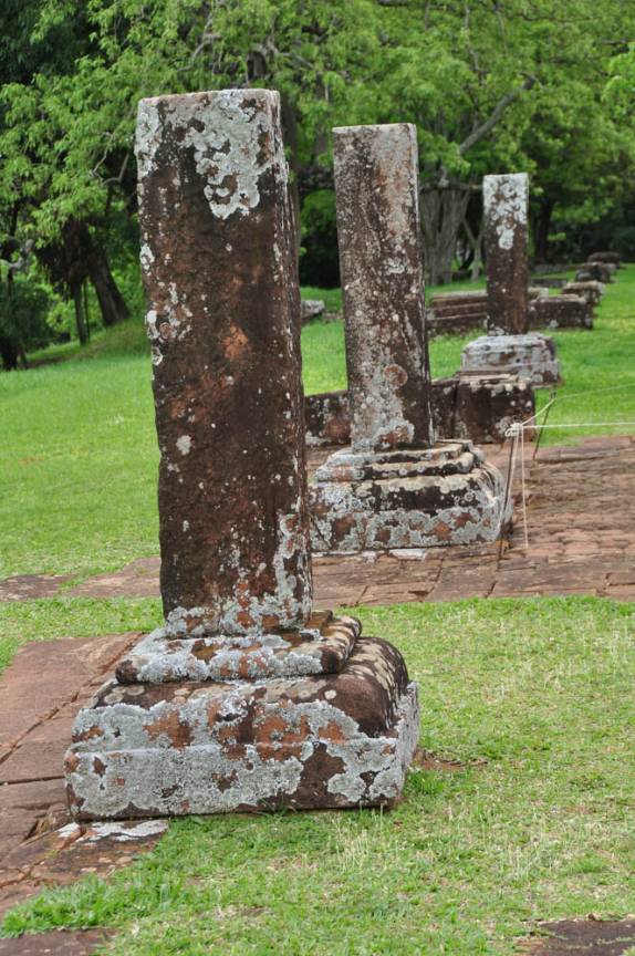 Ruínas da antiga Missão em São Miguel das Missões, no Rio Grande do Sul